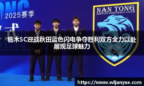 枥木SC迎战秋田蓝色闪电争夺胜利双方全力以赴展现足球魅力