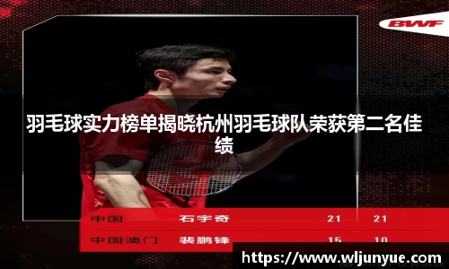 羽毛球实力榜单揭晓杭州羽毛球队荣获第二名佳绩